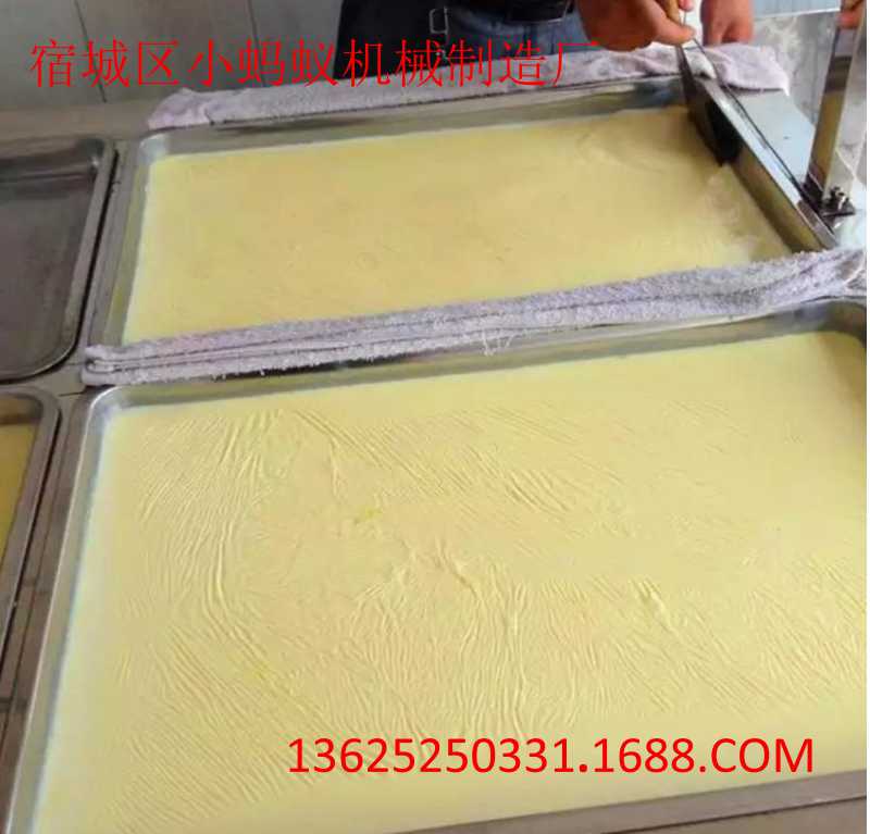 婁煩鎮(zhèn)半自動(dòng)腐竹機(jī)干凈衛(wèi)生包郵圖片