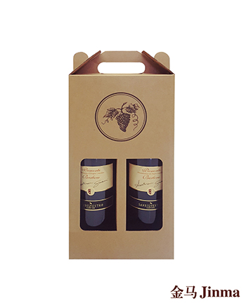 紅酒雙支紙盒圖片/紅酒雙支紙盒樣板圖 (1)
