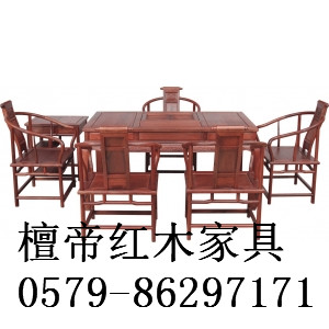 紅木餐桌圖片/紅木餐桌樣板圖 (3)