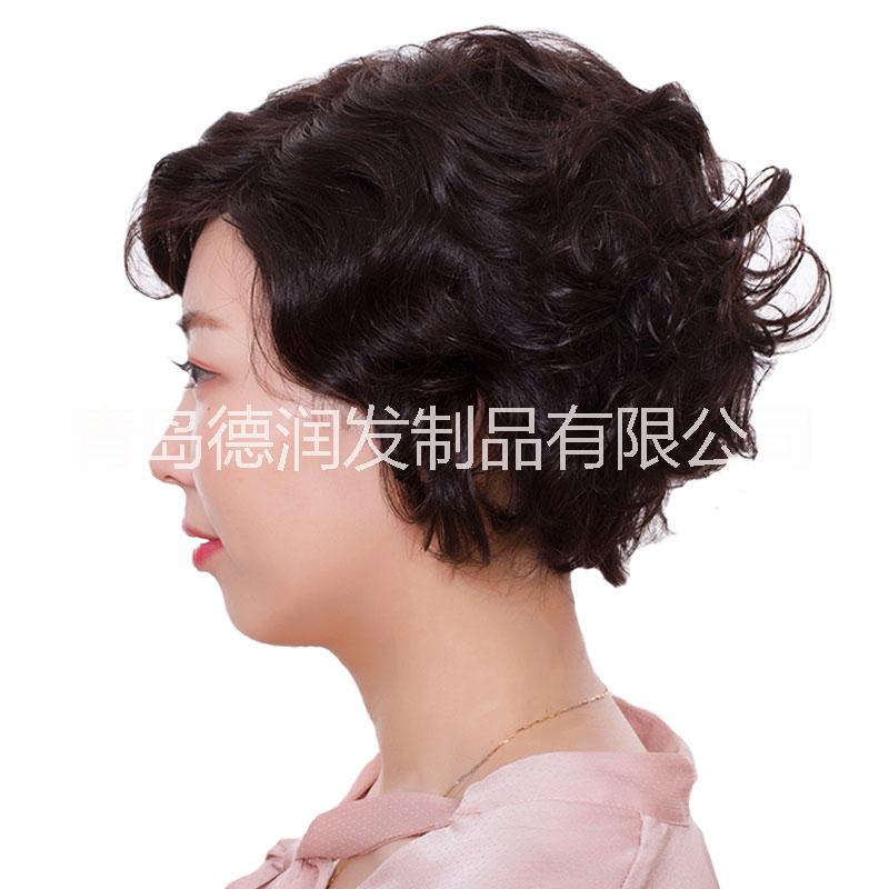 中老年假發(fā)圖片/中老年假發(fā)樣板圖 (2)