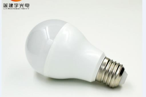 新款爆LED球炮廠家專業(yè)生產(chǎn)LED塑包鋁球泡套件80MM大角度