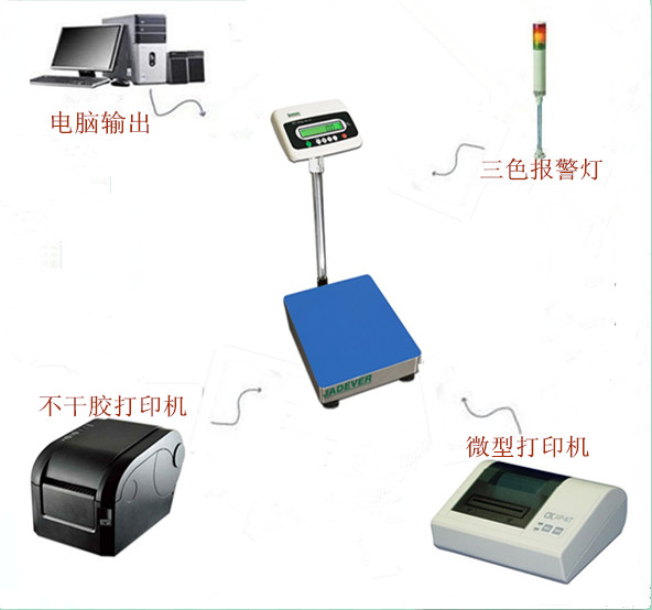 胶南电子秤/胶南150kg台秤连接电脑上传数据/信号线输出电子秤