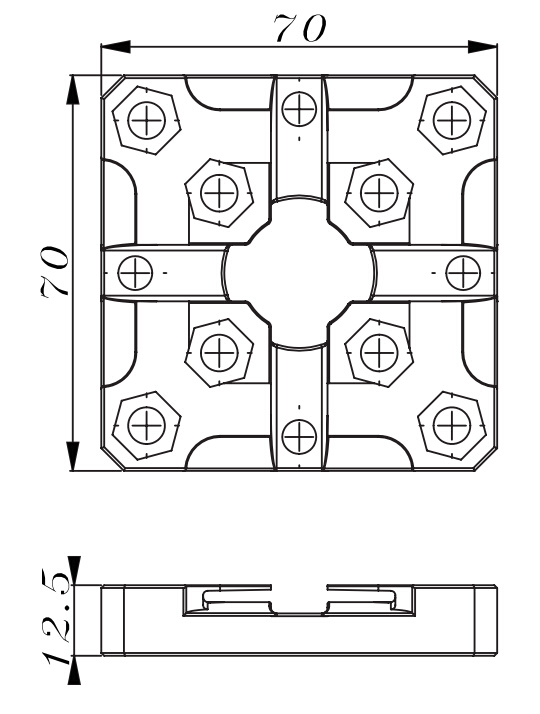 3r卡盤基準(zhǔn)夾頭座圖片/3r卡盤基準(zhǔn)夾頭座樣板圖 (2)