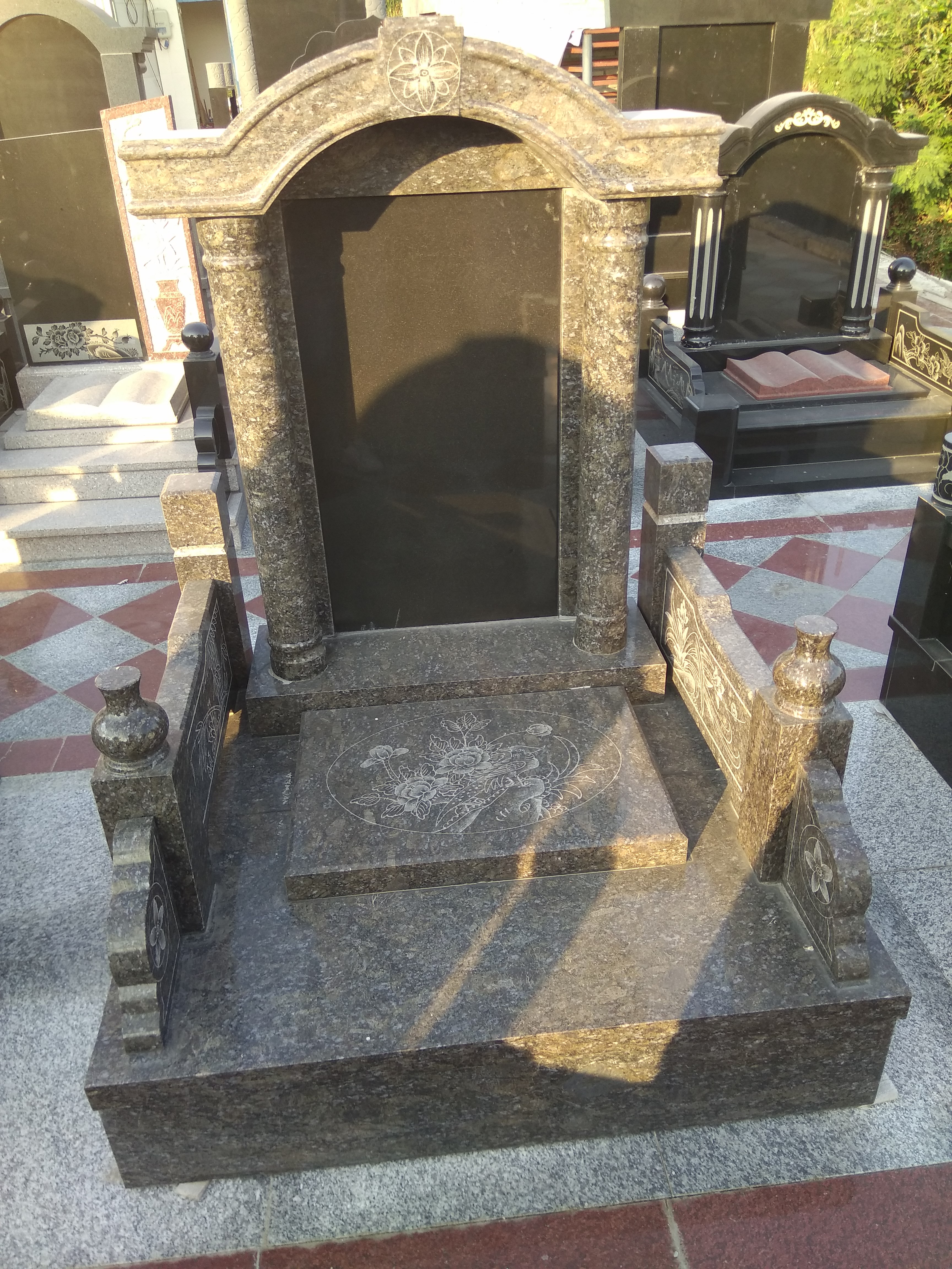 石材墓碑圖片/石材墓碑樣板圖 (4)