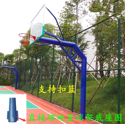 埋地籃球架圖片/埋地籃球架樣板圖 (2)