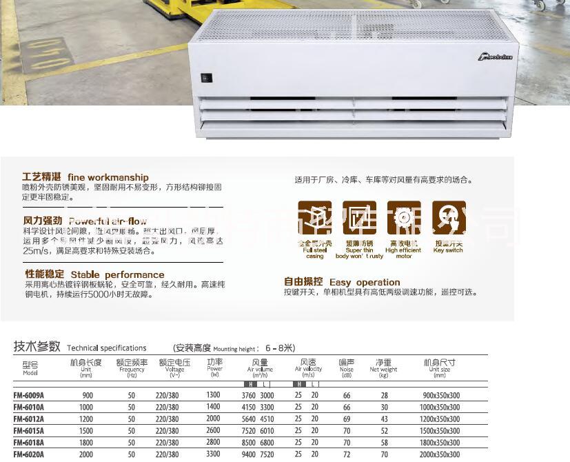 超大風量風幕機圖片/超大風量風幕機樣板圖 (4)