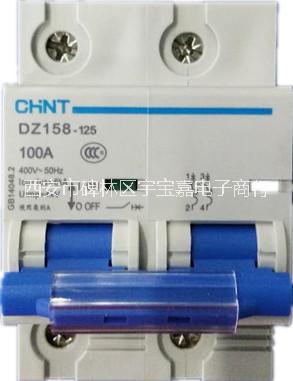 供應正泰低壓斷路器DZ158-125 2P 100A