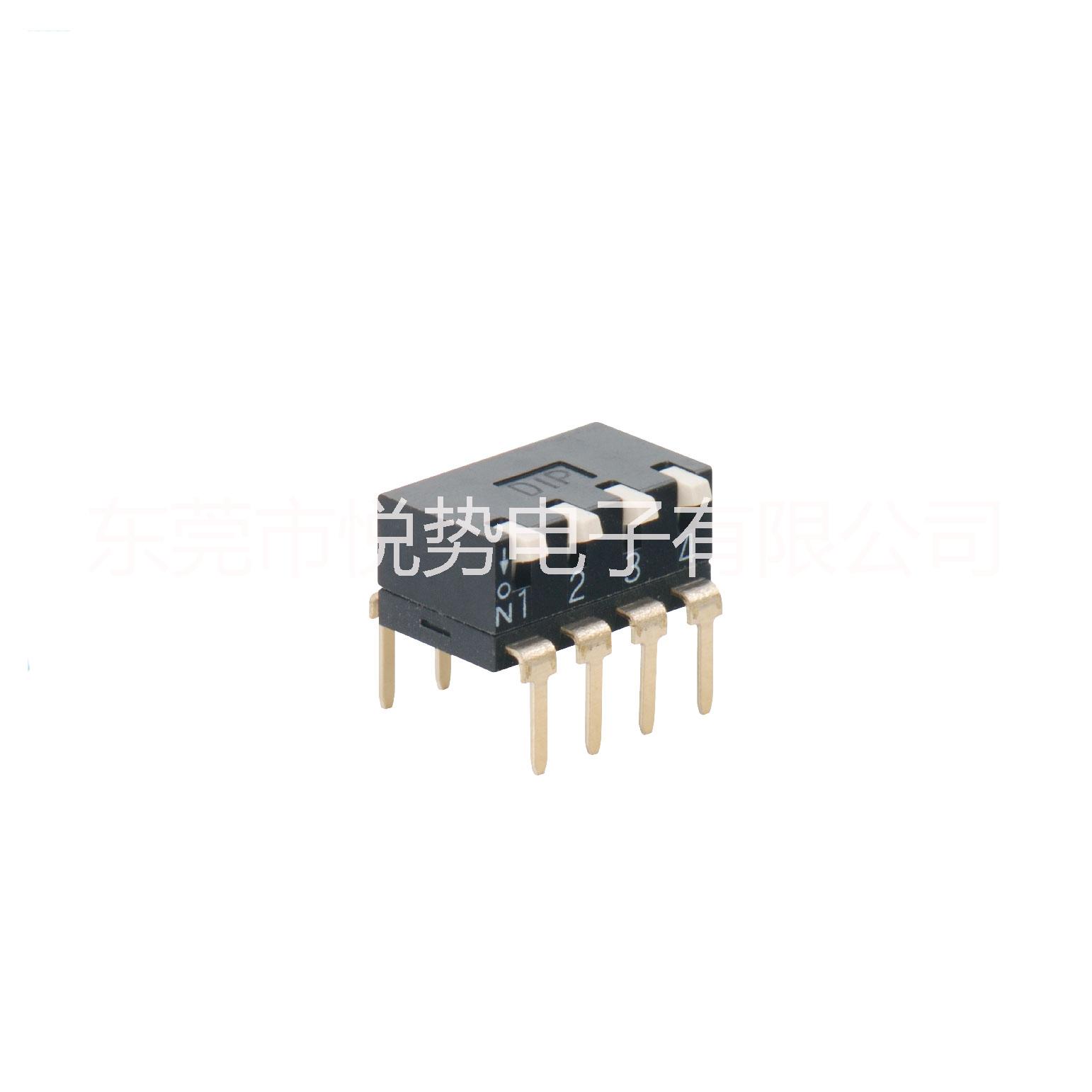 東莞悅勢(shì)小型DIP編碼開(kāi)關(guān)，琴鍵式DIP撥碼開(kāi)關(guān)