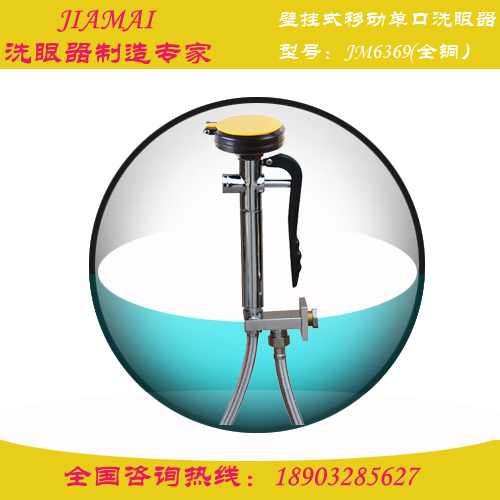 洗眼器/壁式單口移動洗眼器JM6369實驗室洗眼器