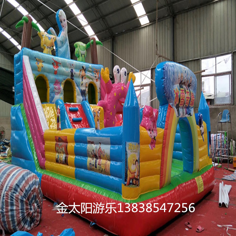 充氣玩具滑梯圖片/充氣玩具滑梯樣板圖 (3)