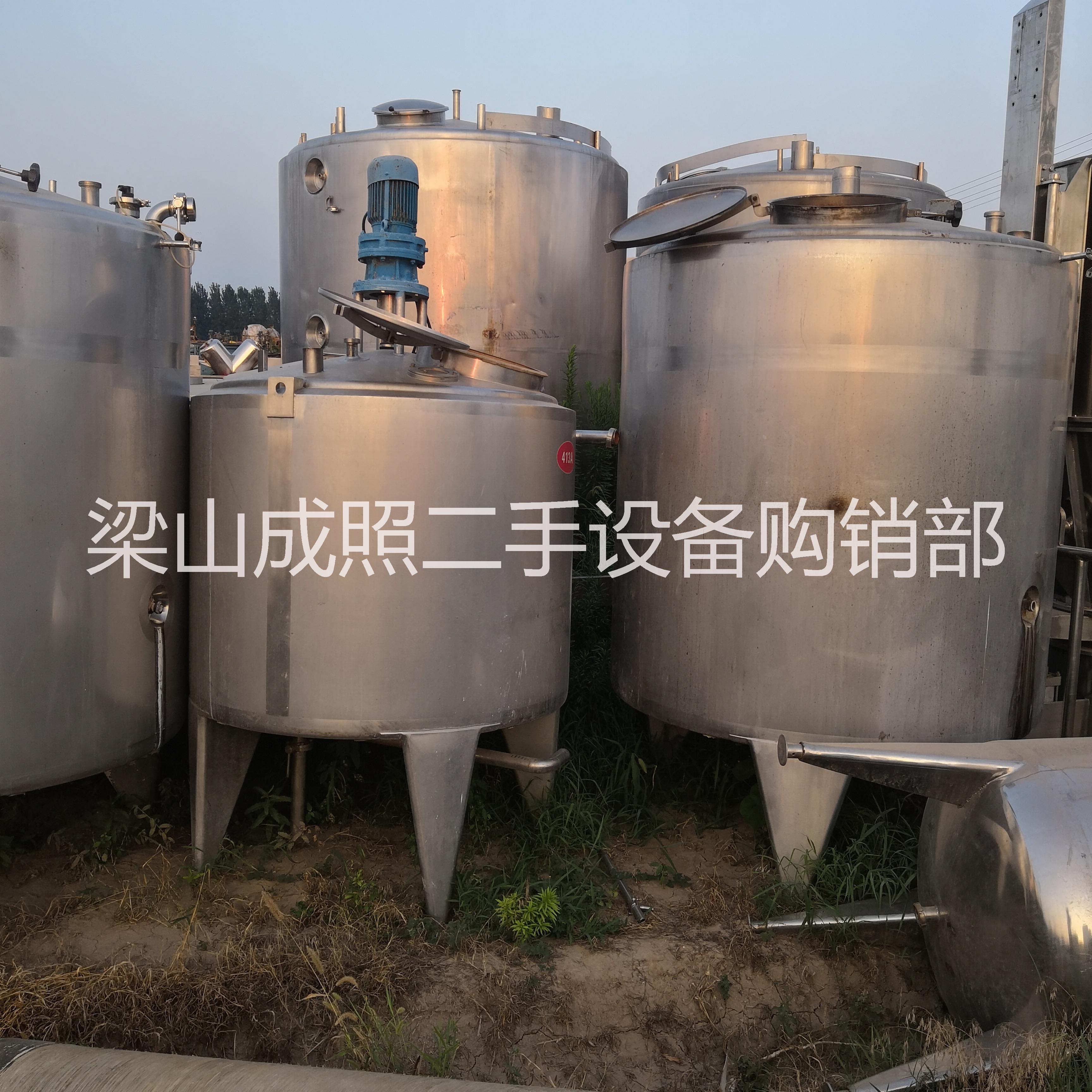 二手液体发酵罐 食品乳制品加工设备调配罐  固体 生物发酵罐图片