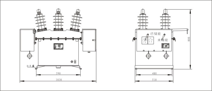 平通電氣ZW8-12/630圖片/平通電氣ZW8-12/630樣板圖 (1)
