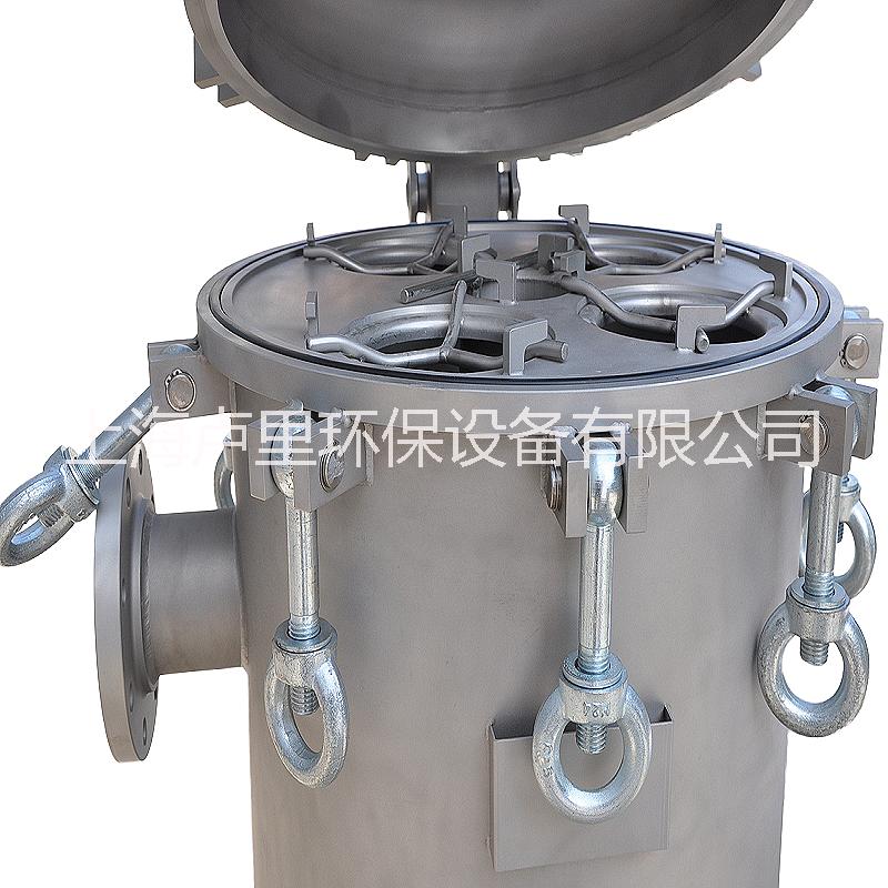 膠水過濾器 不銹鋼材質(zhì) 濾袋濾網(wǎng) 垂直開蓋多袋過濾器