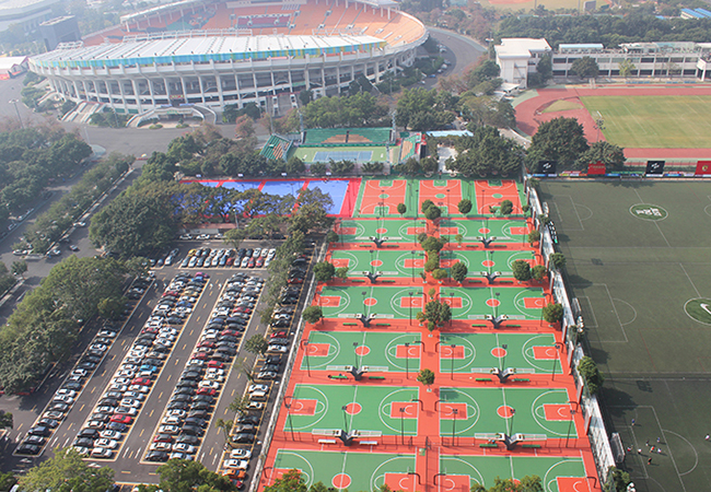 硅師傅硅pu球場(chǎng)施工基礎(chǔ)層酸洗圖片/硅師傅硅pu球場(chǎng)施工基礎(chǔ)層酸洗樣板圖 (1)