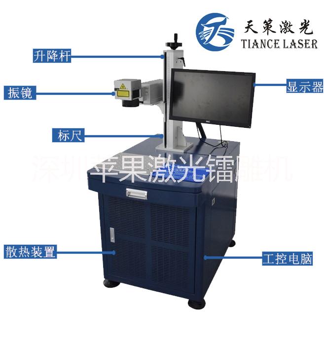 石岩手表后盖激光刻字机镭射机