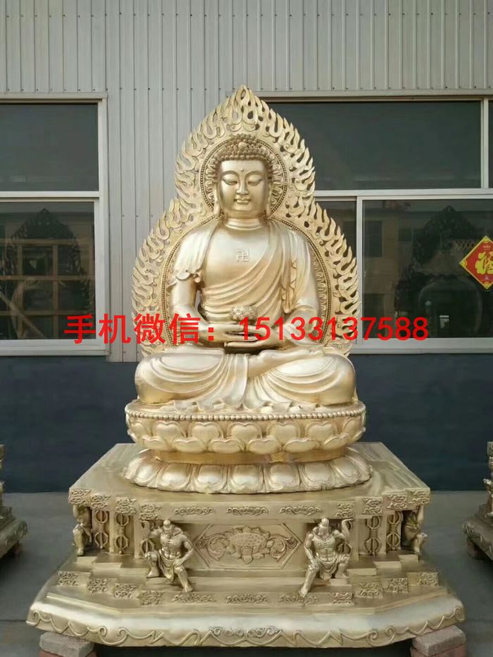 坐像如來佛銅佛像圖片/坐像如來佛銅佛像樣板圖 (3)