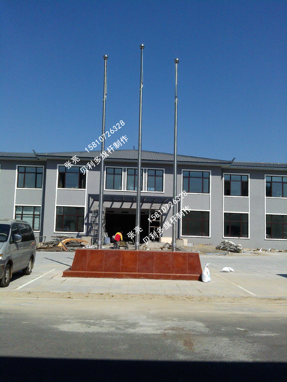 供應(yīng)北京專(zhuān)業(yè)制作不銹鋼錐型旗桿