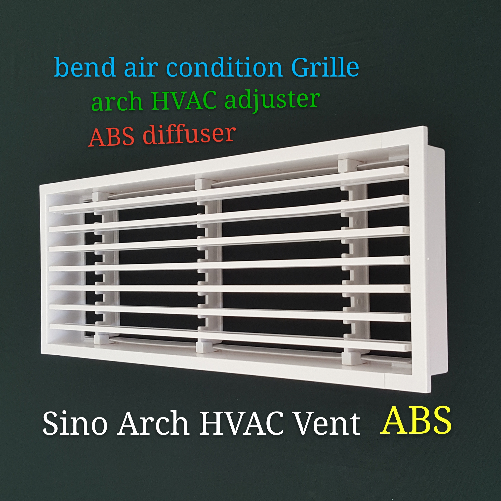 窄邊小邊框隨意拼接出風(fēng)口 中央空調(diào)雙層百葉風(fēng)口