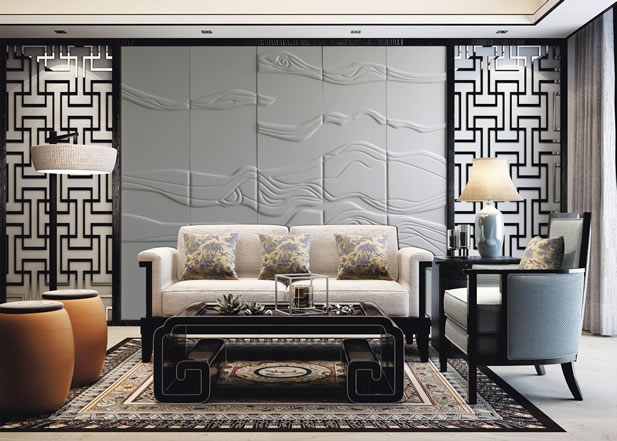 硬包背景墻圖片/硬包背景墻樣板圖 (1)