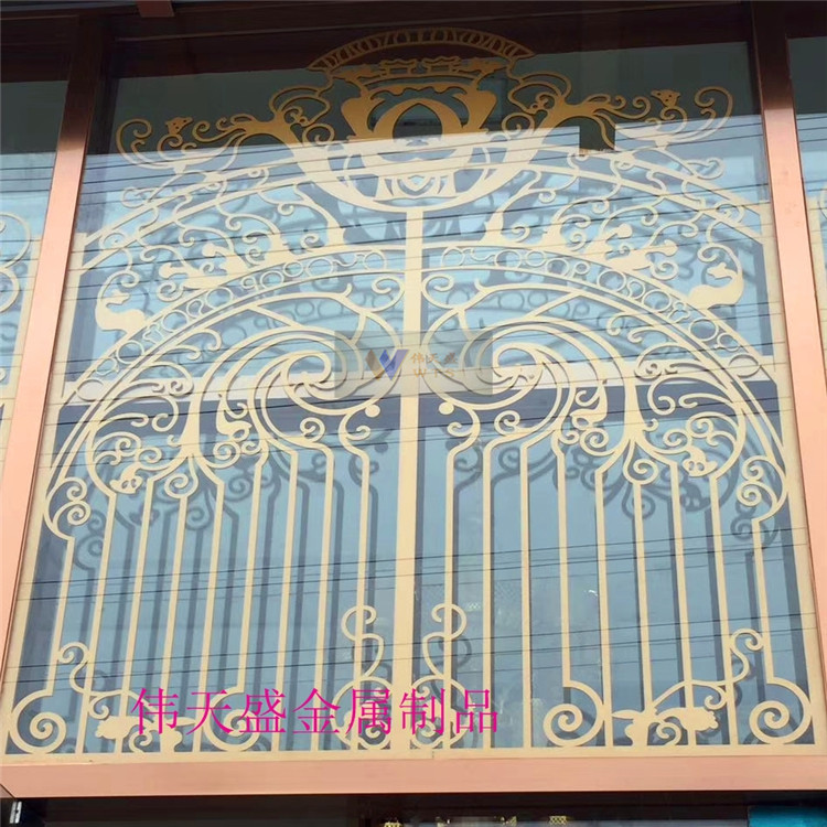 不銹鋼屏風(fēng)隔斷圖片/不銹鋼屏風(fēng)隔斷樣板圖 (2)