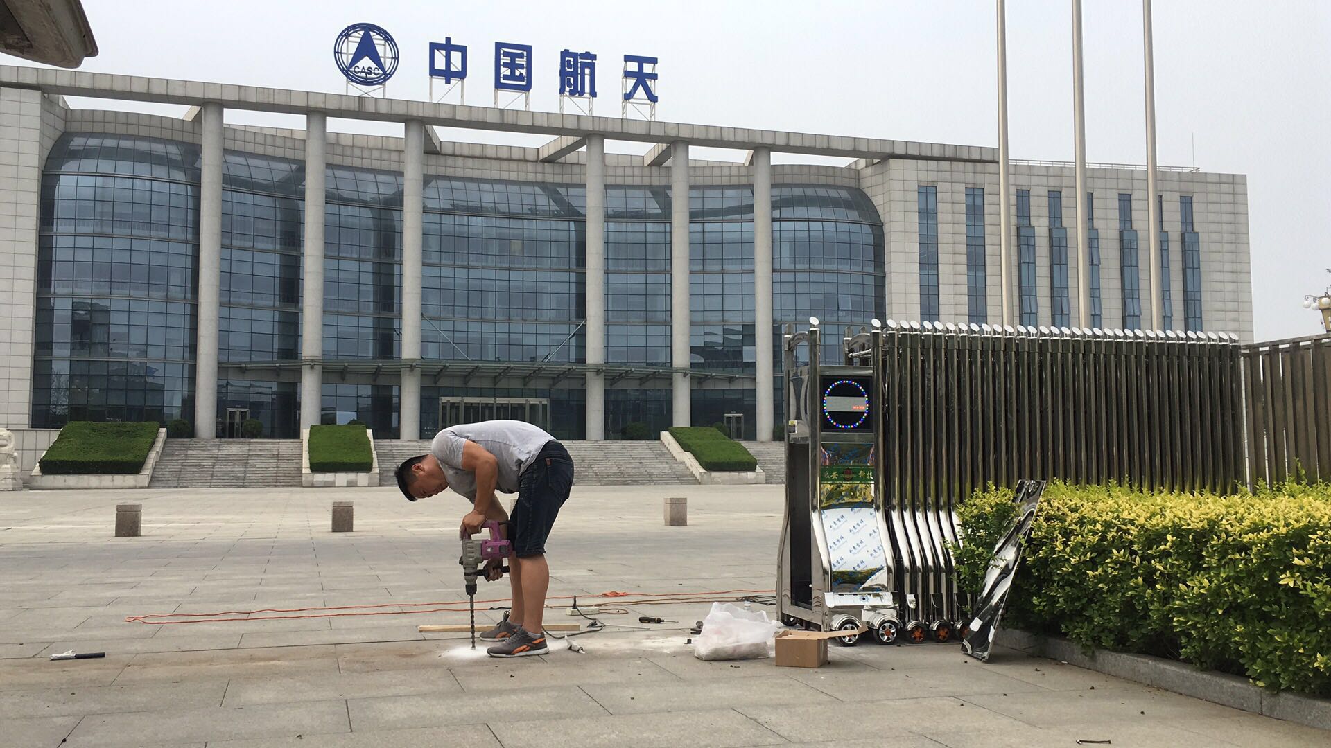 自動(dòng)門，伸縮門圖片/自動(dòng)門，伸縮門樣板圖 (4)