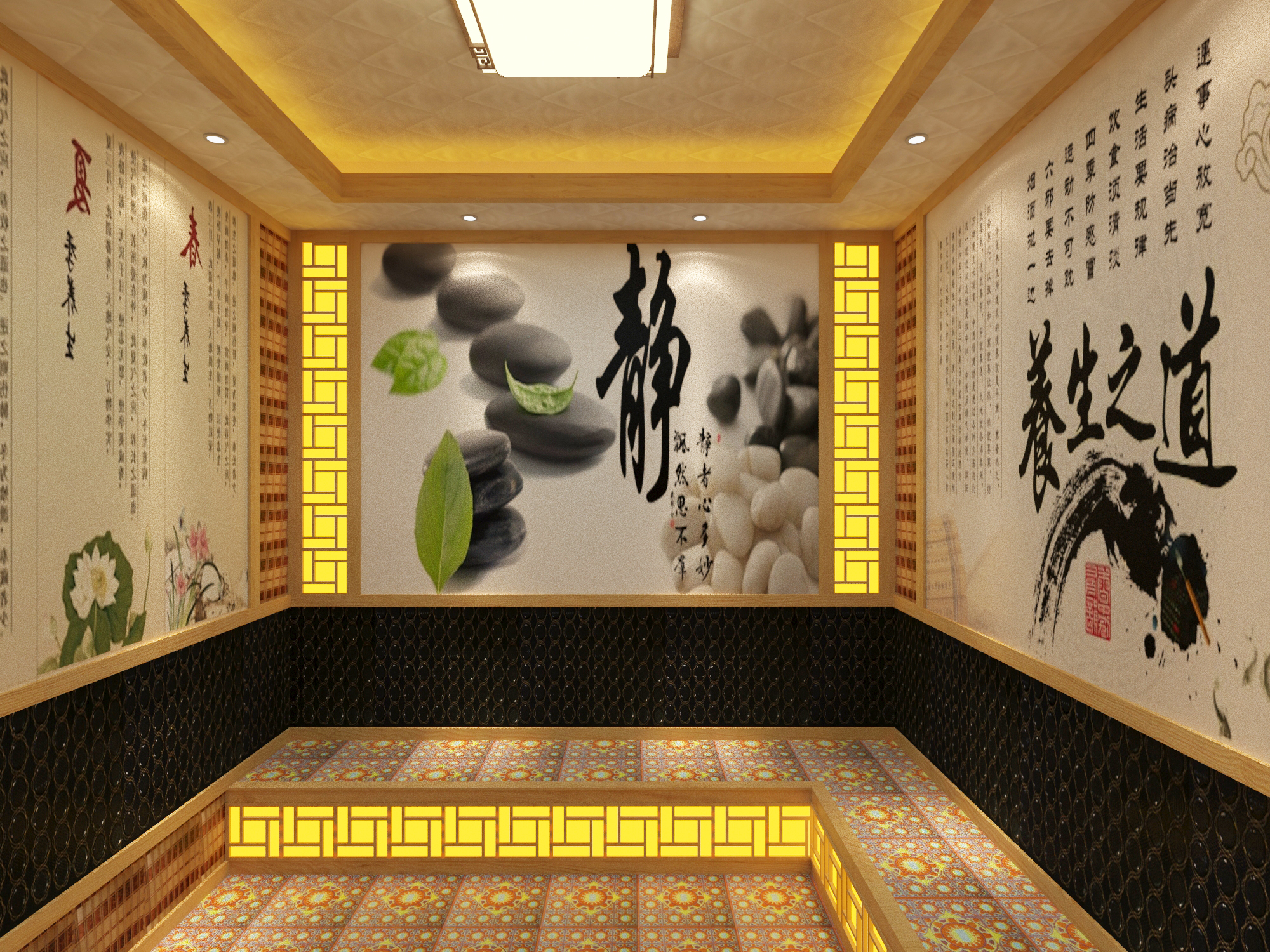 家用汗蒸房圖片/家用汗蒸房樣板圖 (3)
