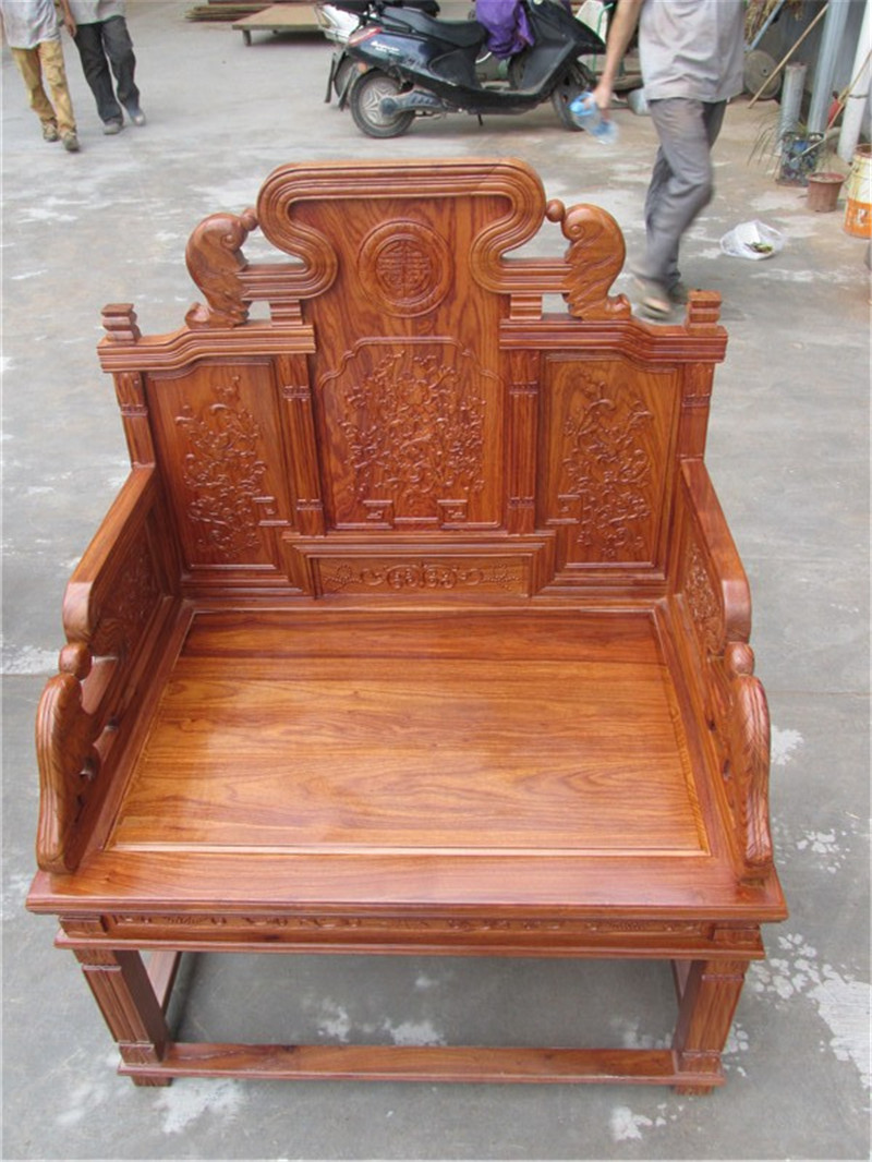 花梨木大班臺圖片/花梨木大班臺樣板圖 (4)