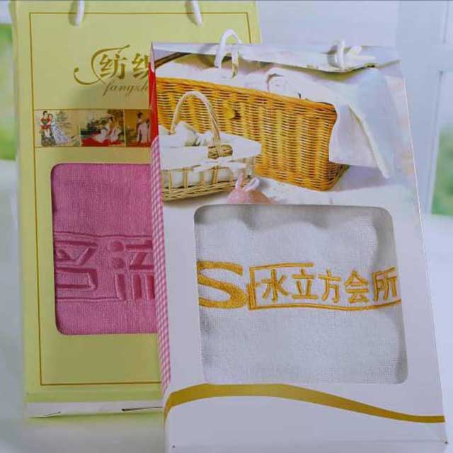 高檔禮品毛巾圖片