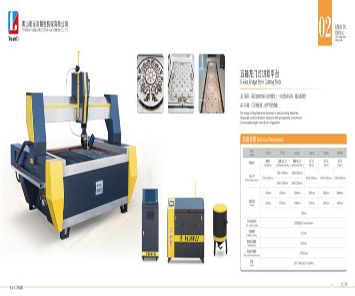 五轴龙门水刀 元利精密水刀