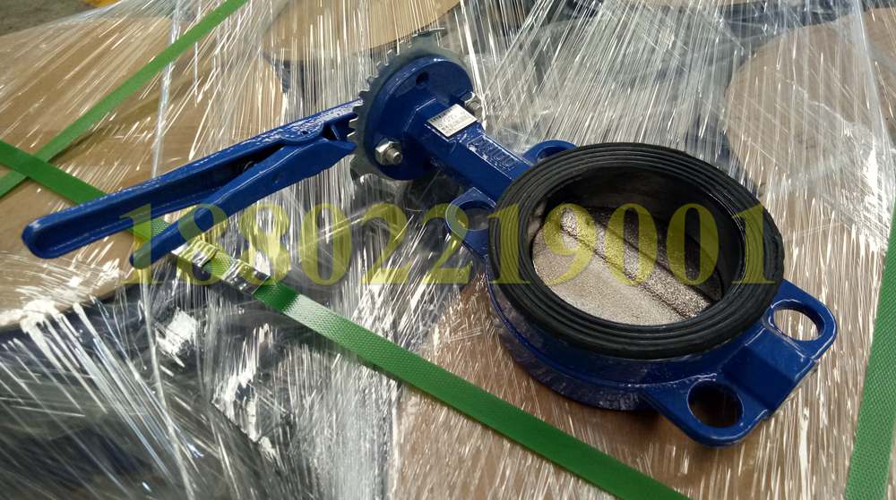 天津手柄對(duì)夾蝶閥圖片/天津手柄對(duì)夾蝶閥樣板圖 (3)