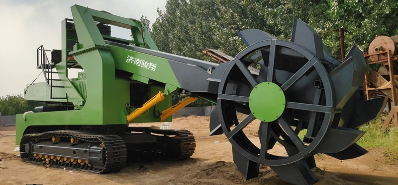 濟南駿翔斗輪取料機