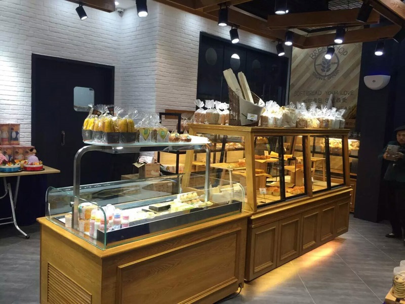 面包店邊柜圖片