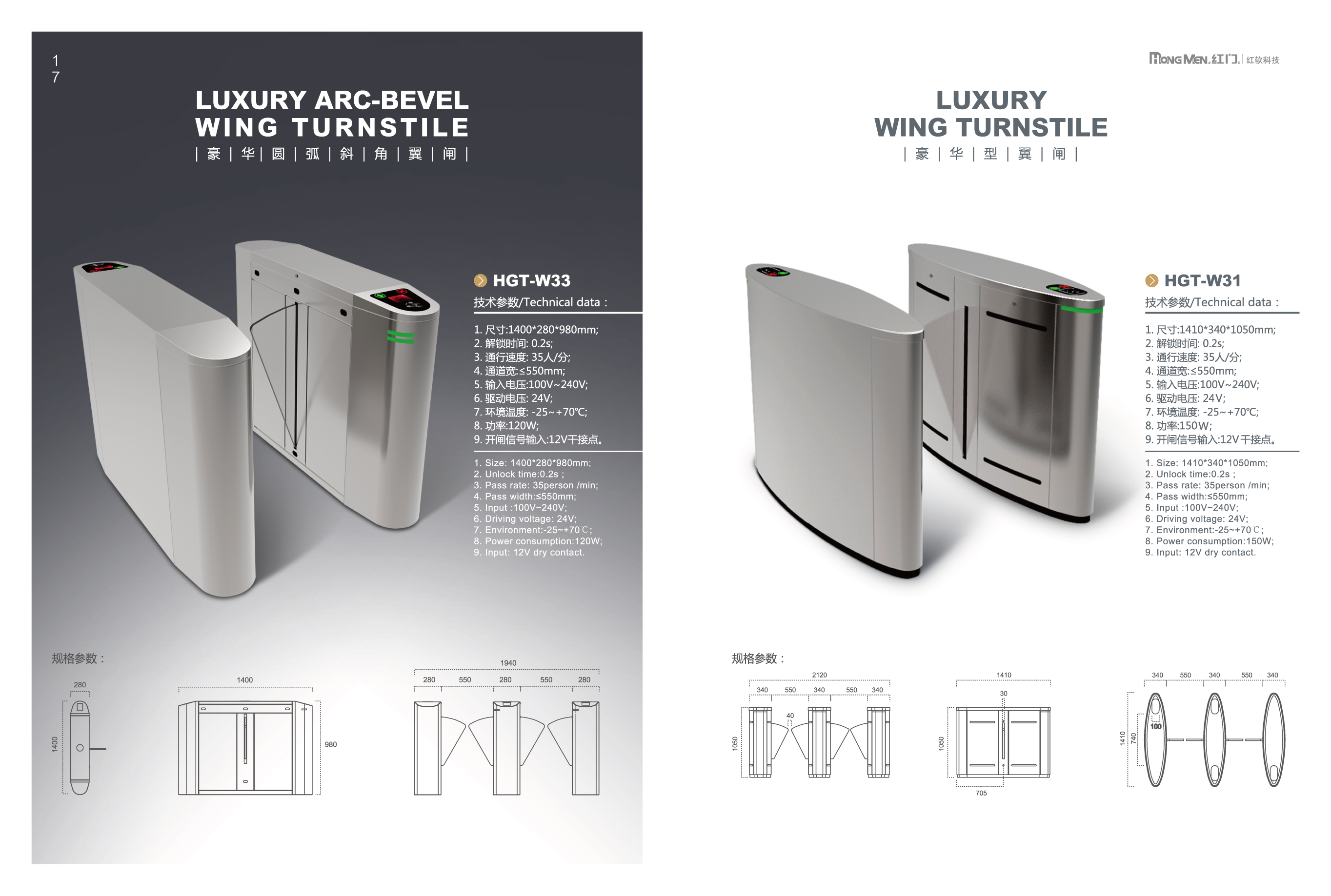 紅門通道閘系統(tǒng)圖片/紅門通道閘系統(tǒng)樣板圖 (4)
