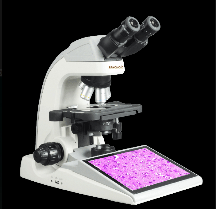 双目数码生物一体化液晶数码显微镜DTL5000 双目数码生物显微镜图片