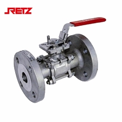 進口三片式法蘭球閥