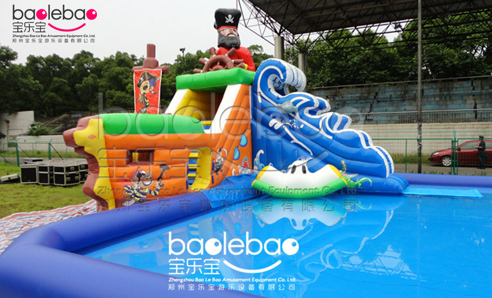 充氣水滑梯圖片/充氣水滑梯樣板圖 (2)