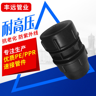 pe管接頭塑料快接堵頭 多規(guī)格標(biāo)圖片/pe管接頭塑料快接堵頭 多規(guī)格標(biāo)樣板圖 (1)