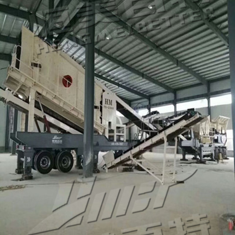 建筑垃圾破碎機 移動式破碎站的結(jié)構(gòu)