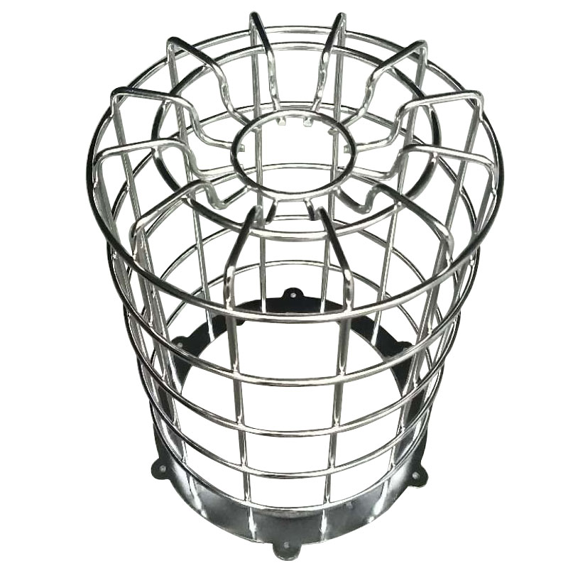 不銹鋼LED燈防撞燈罩，鐵線防爆 LED燈不銹鋼防撞燈罩