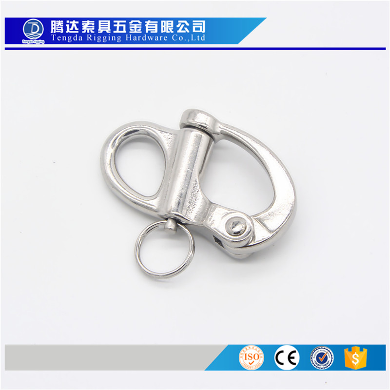 不銹鋼叉式彈簧卸扣圖片/不銹鋼叉式彈簧卸扣樣板圖 (3)