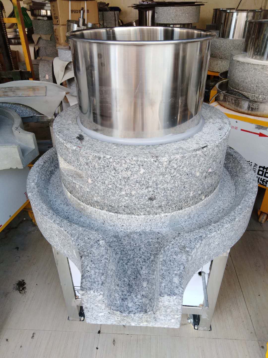 電動石磨磨漿機腸粉*磨腸粉機