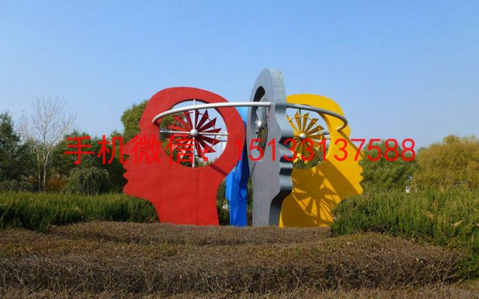 安徽不銹鋼雕塑，合肥景觀雕塑，蚌埠不銹鋼雕塑生產(chǎn)廠家