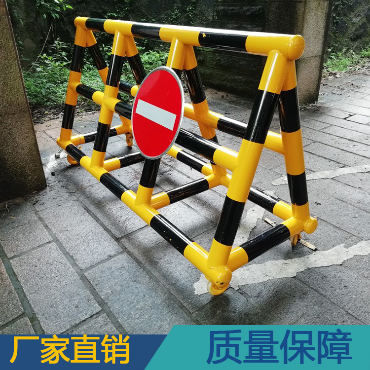 道路交通拒馬護欄 學校門口阻車防撞拒馬重型帶插手拒馬柵欄