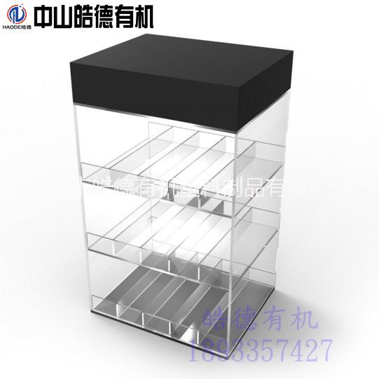 亞克力商品展示柜化妝品陳列柜有機玻璃展示架