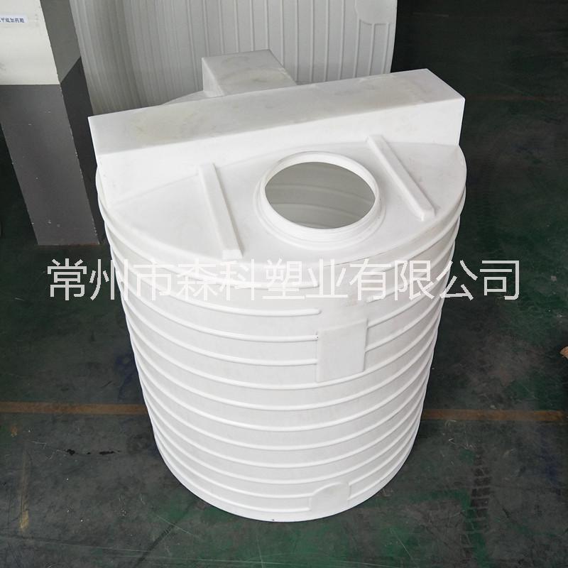 加厚5噸加藥箱 5立方塑料攪拌桶 pam絮凝劑加藥桶 水處理藥劑攪拌罐