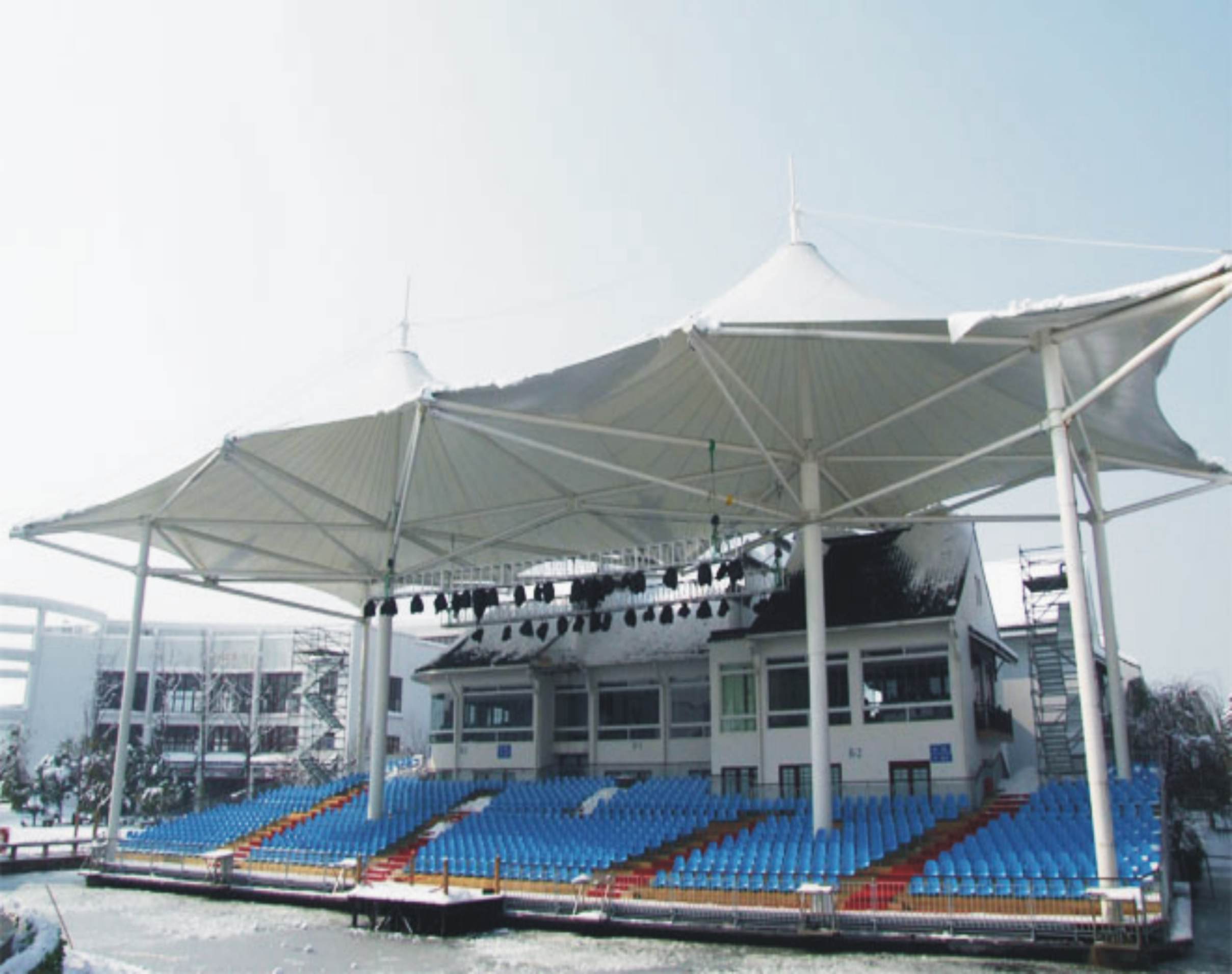 大型膜結(jié)構(gòu) 廣場大棚圖片/大型膜結(jié)構(gòu) 廣場大棚樣板圖 (1)