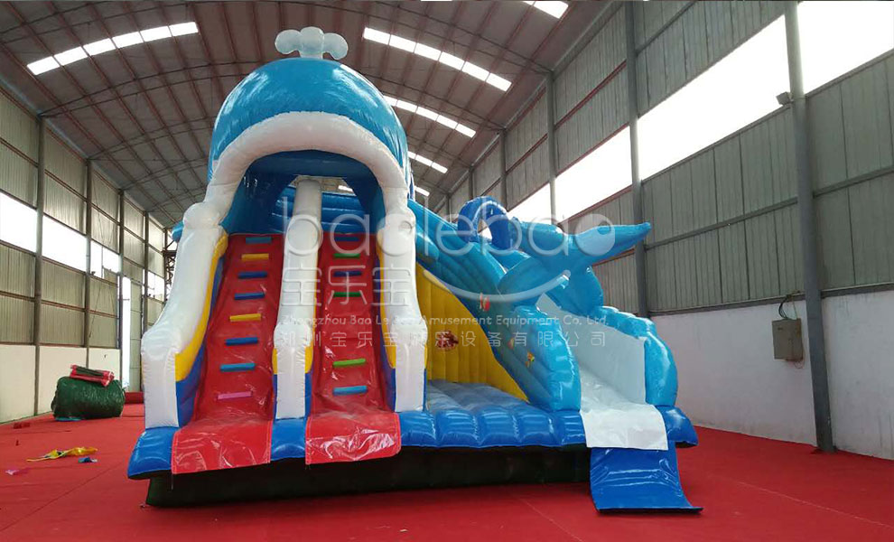 鄭州寶樂寶  小鯨魚水滑梯圖片/鄭州寶樂寶  小鯨魚水滑梯樣板圖 (3)
