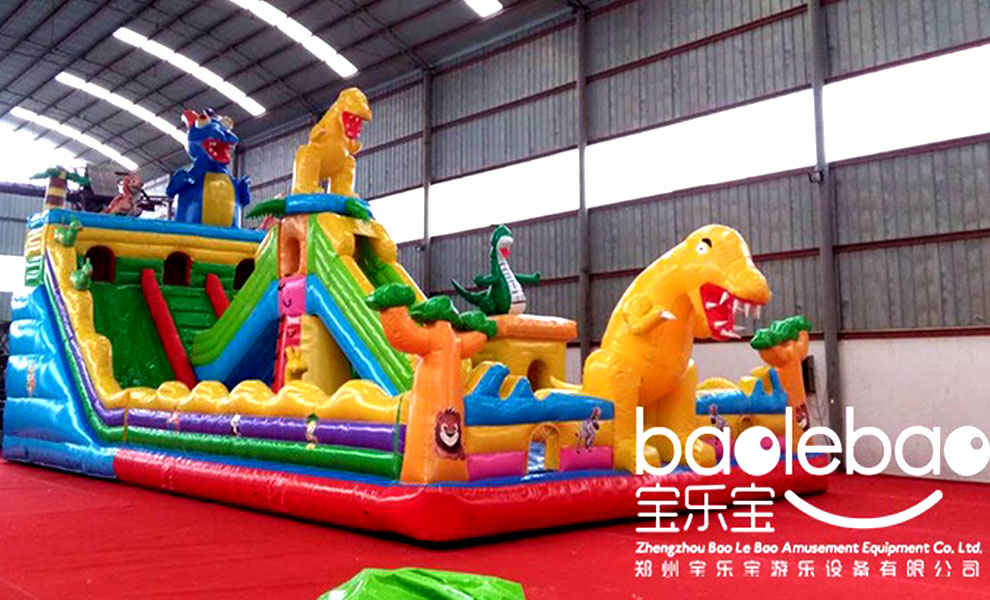 恐龍滑梯圖片/恐龍滑梯樣板圖 (2)