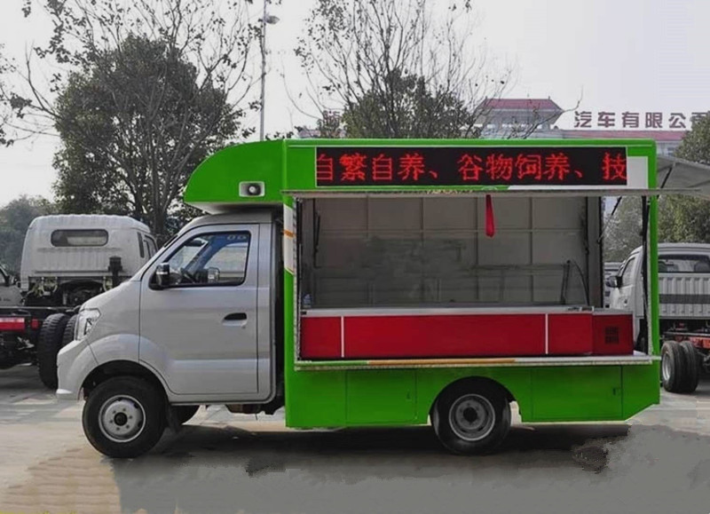 重汽多功能售貨車 早餐車哪里有賣圖片