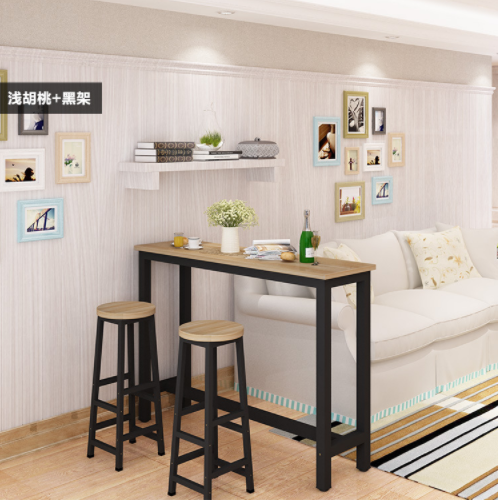 鐵藝移動(dòng)組合吧臺(tái)桌圖片